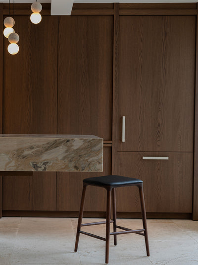 Nora backless bar comfort leather