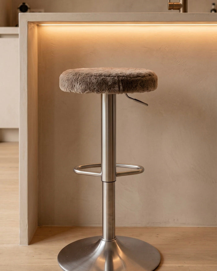 gigi cushion cover seat bar stool - sage grey