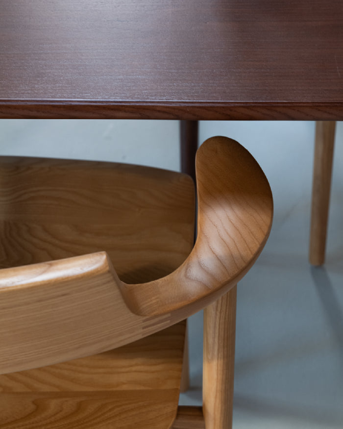 t4option0_1 | Jules dining chair by Mowelli – sustainable and eco-friendly wooden chair with curved backrest in minimalist interior