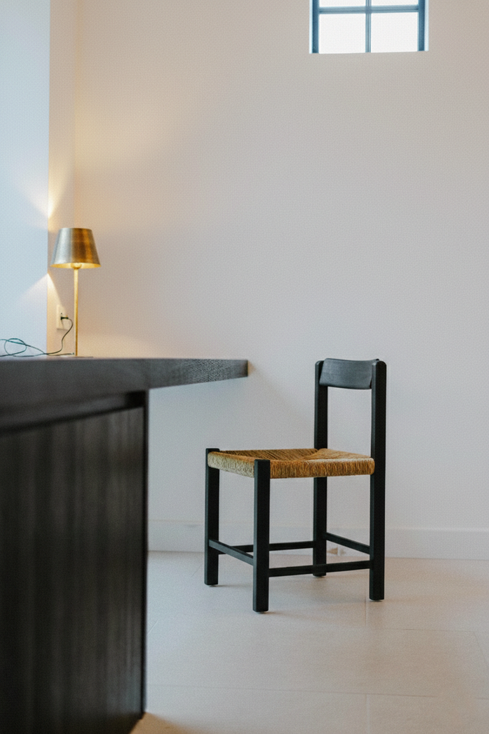 Leo dining chair black